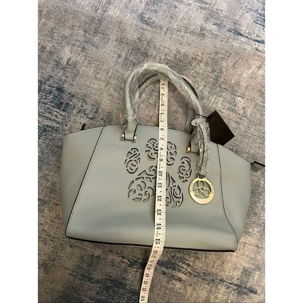 The Animal Rescue Site Light Blue Pawsitively Beautiful Handbag Crossbody Strap